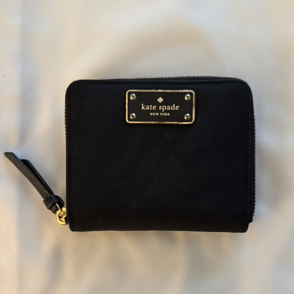 Kate Spade Black Leather Wallet
